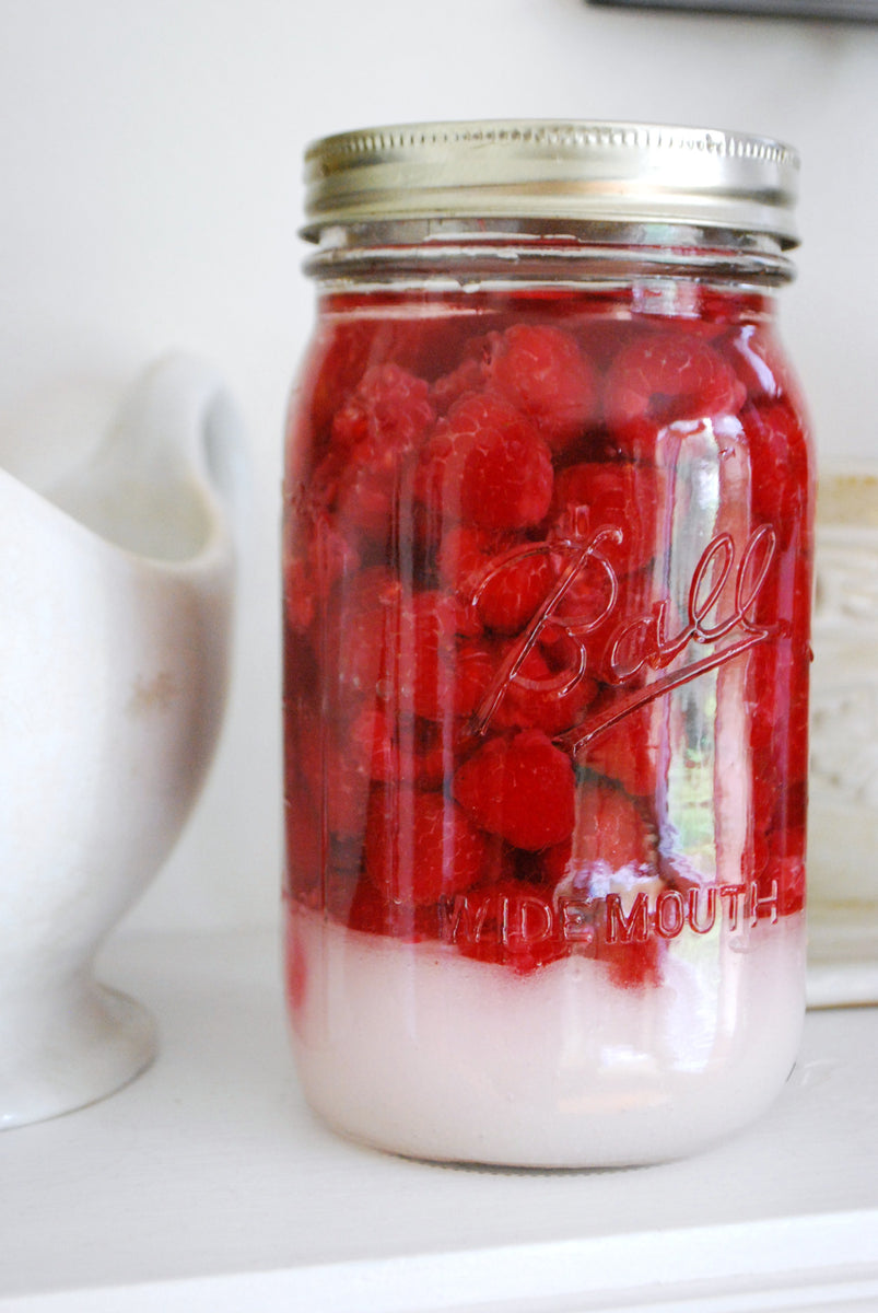 Raspberry Cordial
&ndash; Megan Smith