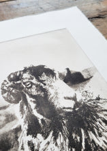 Load image into Gallery viewer, Sheep & Farming Etching Print - Hand-Pulled Intaglio Etching Print from Copperplate – Signed, Numbered