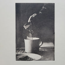 Load image into Gallery viewer, Coffee Moka Pot Etching Print - Hand-Pulled Intaglio Etching Print from Copperplate – Signed, Numbered