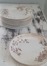 Load image into Gallery viewer, SOLD - 1800's John Edwards Fenton Set Earthenware Dinner Plates