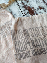 Load image into Gallery viewer, Feed Sack Utilitarian Cotton Kitchen Sack