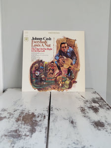 Johnny Cash / Everybody Loves A Nut (1966) -Vinyl LP Album Record- CL 2492- MONO