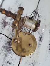 Load image into Gallery viewer, Vintage Brass Adjustable Lamp
